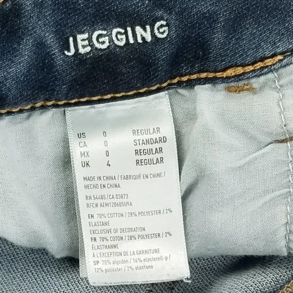 American Eagle Outfitters 0 Regular Jegging Jeans - Picture 6 of 10